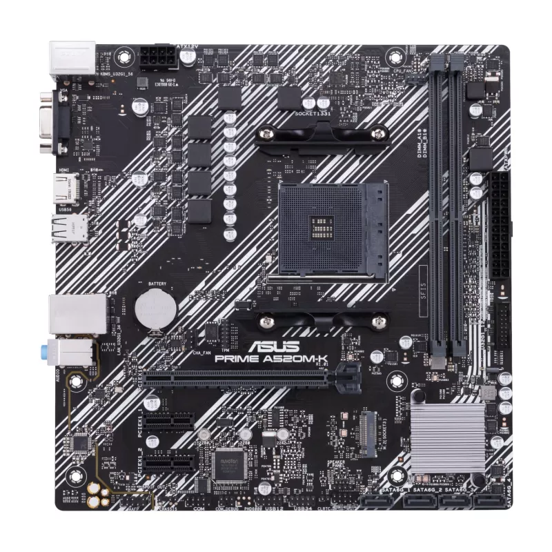 PCBuilder AMD Ryzen 5 3400G LEVEL UP Core Upgrade rinkinys, ASUS A520M Micro-ATX, 16 GB DDR4 3200 MHz