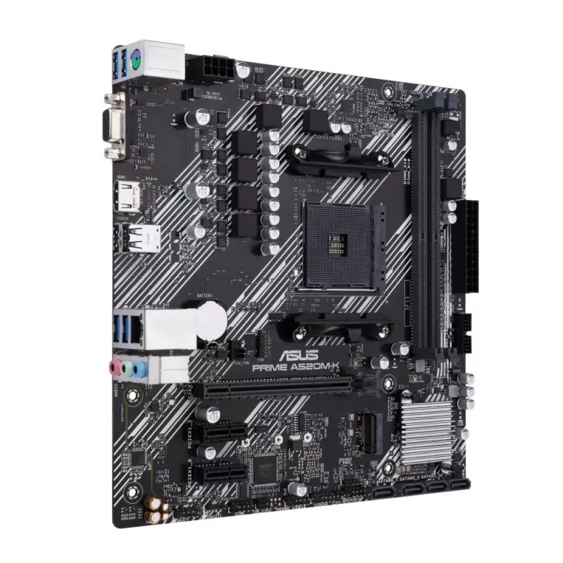 PCBuilder AMD Ryzen 5 5500 LEVEL UP Core Upgrade rinkinys, ASUS A520M Micro-ATX, 16 GB DDR4 3200 MHz