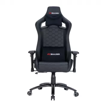 PCBuilder NAVIGATOR X žaidimų kėdė - aukščiausios kokybės PU oda, 3D porankiai, 150 kg talpa