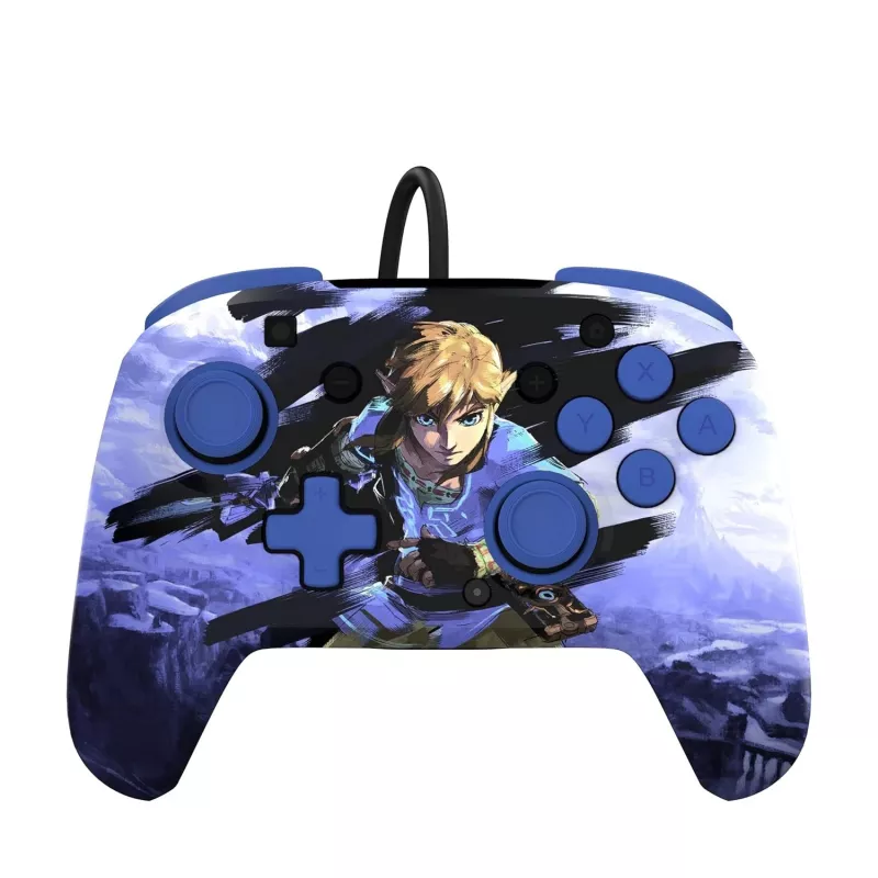 PDP Controller Faceoff Deluxe+Audio Warrior Link Switch