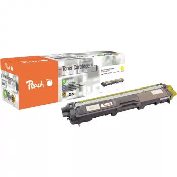 PEACH 111928 geltonos spalvos tonerių kasetė (suderinama su Brother TN-246Y)