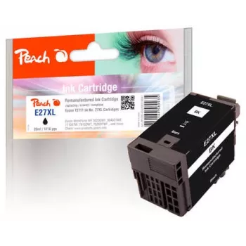 PEACH PI200-450 juoda rašalo kasetė, suderinama su Epson 27XL (C13T27114010)