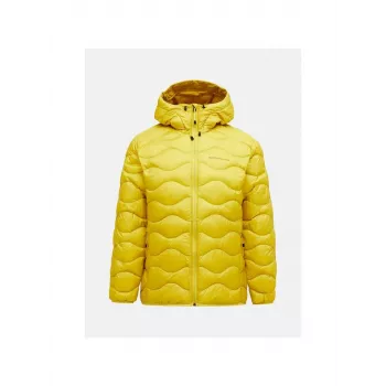 PEAK PERFORMANCE M Helium Down Hood Jacket Vyriška Geltona Dydis M