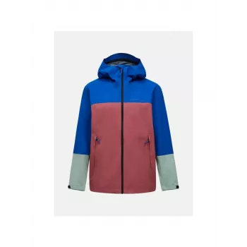 PEAK PERFORMANCE M Trail Hipe 2.5L Shell Jacket Blue Shadow - L