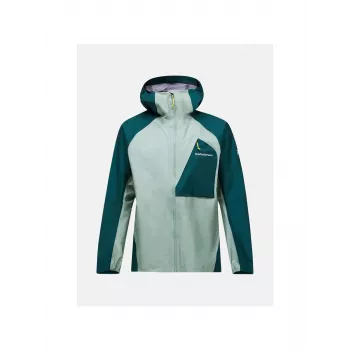 PEAK PERFORMANCE M Trail Hipe 3L Shell Jacket Green M
