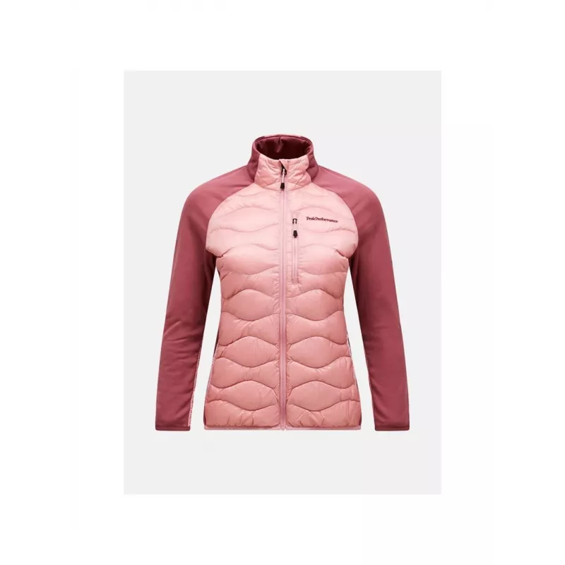 PEAK PERFORMANCE W Helium Hybrid Down Jacket Pink - S