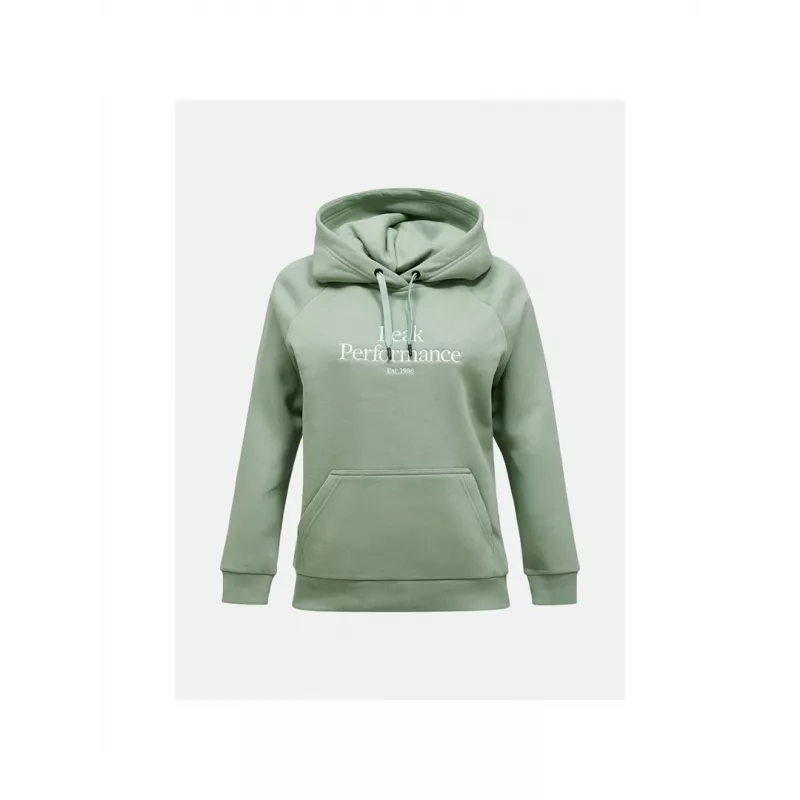 PEAK PERFORMANCE W Original Hood Hoodie Forest Night Size S