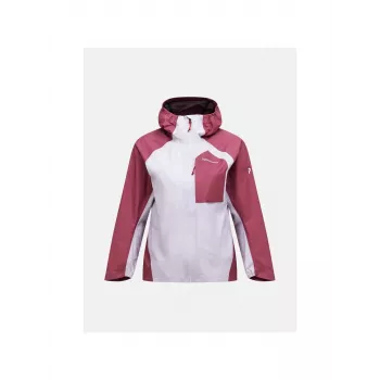 PEAK PERFORMANCE W Trail Hipe 3L Shell Jacket Grey S