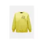 PEAK PERFORMANCE Women's Terry Graphic Crew Sweatshirt Yellow L
