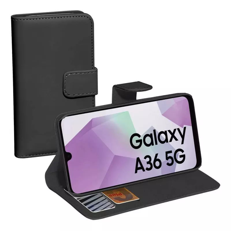 PEDEA Book Cover Classic, skirta Samsung Galaxy A36/A56 5G - juoda