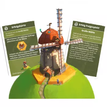Pegasus Spiele Dorfromantik: The Big Mill Expansion (Mini-Expansion) - German Edition