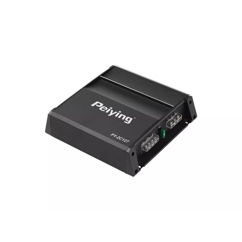 Peiying Basic PY-2C127 automobilinis stiprintuvas - 2 kanalų 180W RMS