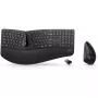 PEIYING belaidis klaviatūros ir pelės rinkinys Perixx PERIDUO-605 ergonomiškas juodas