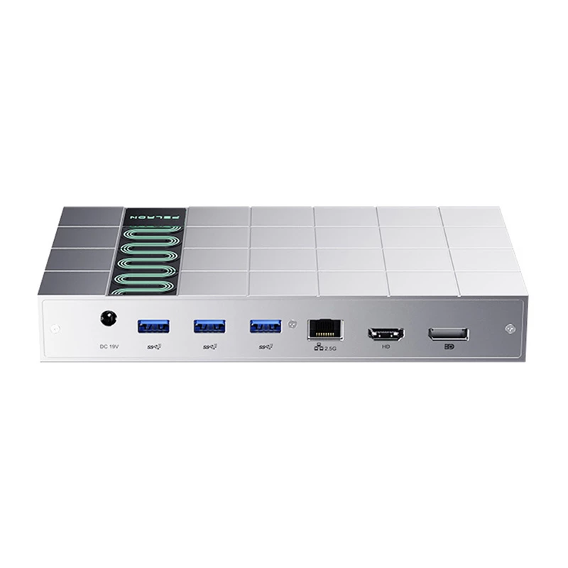 PELADN G2E (sidabrinė) Thunderbolt 5 dokų stotelė