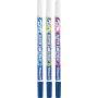 Pelikan 603225 flomasteris vidutinis mėlynas 3 vnt.