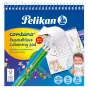 Pelikan 811231 Spalvinimo rinkinys, 15 puslapių, berniukams/mergaitėms, įtraukti spalvoti pieštukai, paveikslėlių rinkinys spalvinimui