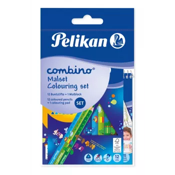 Pelikan 812726 Flomasteriai, įvairiaspalviai, 12 vnt. pakuotė