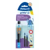 Pelikan griffix Neon Black kairiarankiams skirtas flomasteris - rausvas 821018