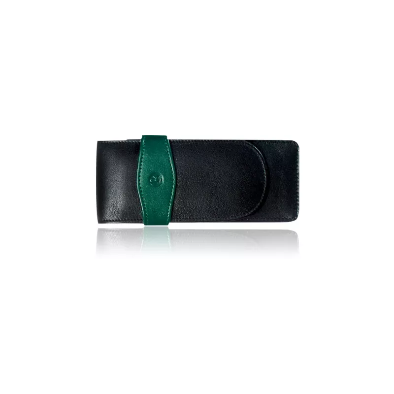 Pelikan TG32 tikros odos rašiklio dėklas juodas-žalias 924092