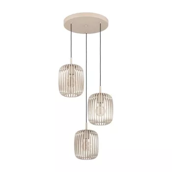 ROMAZZINA 3xE27 900687 smėlio spalvos šviestuvas
