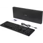 Perixx PERIBOARD-317 R DE B laidinis USB klaviatūra, vokiška QWERTZ išdėstymas, balta LED apšvietimas, juoda 12011