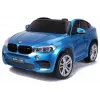 PETMEX baterijomis varomas automobilis vaikams BMW X6M mėlynas lakuotas