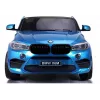 PETMEX baterijomis varomas automobilis vaikams BMW X6M mėlynas lakuotas