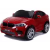 PETMEX automobilis su akumuliatoriumi naujas BMW X6M visureigis LED šviesos MP3 raudonas lakuotas