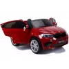 PETMEX automobilis su akumuliatoriumi naujas BMW X6M visureigis LED šviesos MP3 raudonas lakuotas