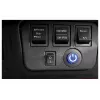 PETMEX baterijomis varomas džipas HP012 vaikams su LED lemputėmis ir MP3, juodas