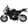 PETMEX BMW S1000RR baterijomis varomas vaikiškas motociklas juodas triciklis