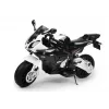 PETMEX BMW S1000RR baterijomis varomas vaikiškas motociklas juodas triciklis