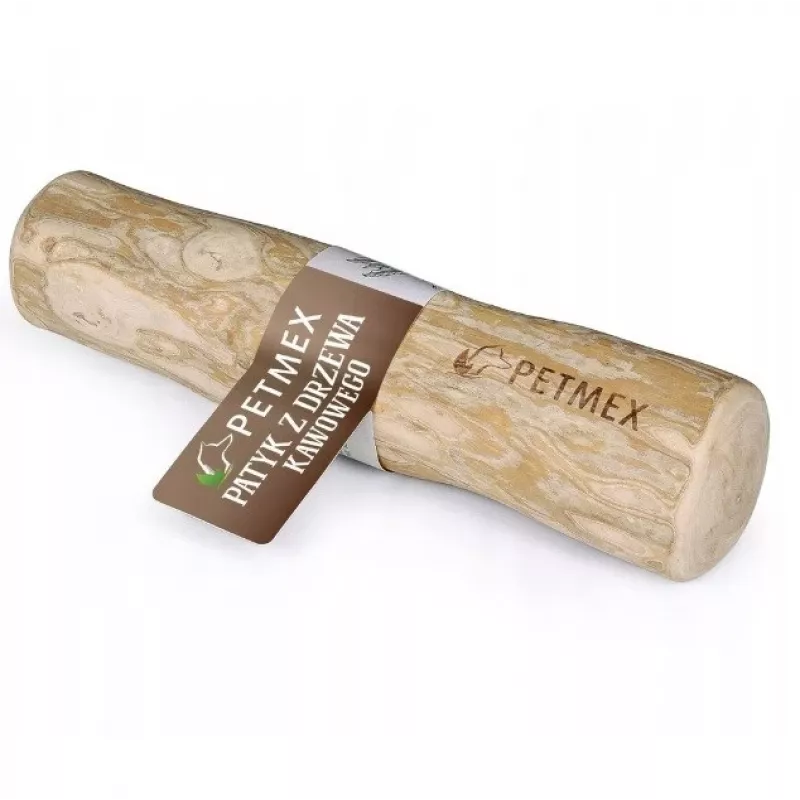 PETMEX Natural Coffee Wood Dog Chew Stick XS