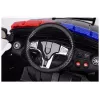 PETMEX Policijos automobilis baterijomis varomas važinėjamas žaislas baltas