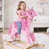 PETMEX Rocking Horse Pink 74cm 2255