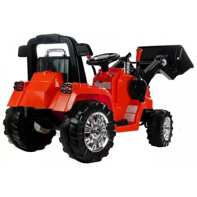PETMEX Tractor on Battery ZP1005 Red