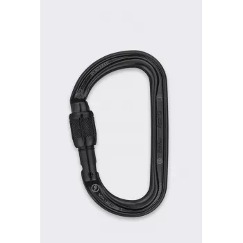 Petzl Am'D Screw-Lock karabinas - juodas