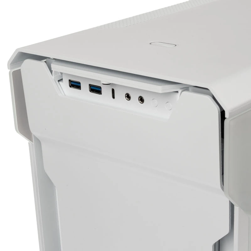 Phanteks Enthoo Evolv X Midi-Tower korpusas, RGB, grūdintas stiklas, matinė balta