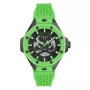 Philipp Plein vyriškas automatinis laikrodis PWPFA0624 46mm nerūdijantis plienas juodas silikonas