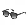 Philipp Plein vyriški akiniai nuo saulės SPP001M510721 - juodas acetatinis rėmelis, pilki lęšiai, 51 mm
