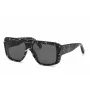PHILIPP PLEIN vyriški akiniai nuo saulės SPP074640Z212 Pilot juodi/pilki 64/15/145 mm