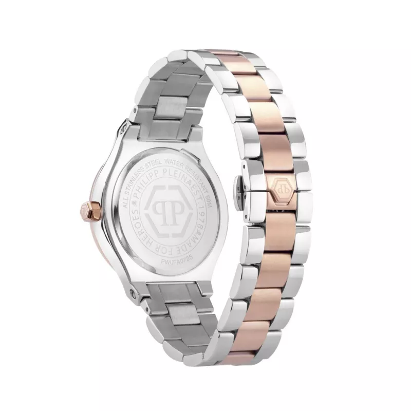 Philipp Plein vyriškas laikrodis The Skull PWUFA0725 - 44 mm juodas kvarcinis