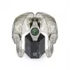 Philipp Plein vyriškas laikrodis PWPMA0224 43mm juodas ciferblatas silikoninis dirželis