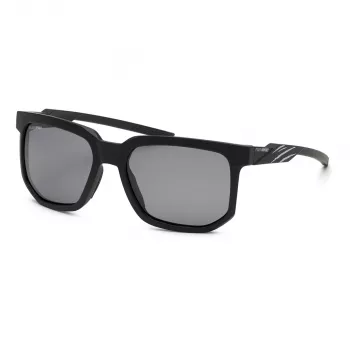 PHILIPP PLEIN SPORT Vyriški poliarizuoti akiniai nuo saulės SSP011-56U28P - Juodas acetatinis rėmelis, pilki lęšiai