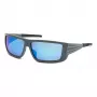 PHILIPP PLEIN SPORT Vyriški akiniai nuo saulės SSP003-64R43B - Juodas rėmelis, pilki lęšiai 64/14/125 mm
