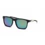 Vyriški Philipp Plein Sport akiniai nuo saulės SSP010-56U28Z - Juodas acetatinis rėmelis, pilki polikarbonatiniai lęšiai, 56/19/135 mm