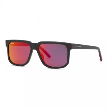 Philipp Plein Sport vyriški akiniai nuo saulės SSP037-59L46P - juodas rėmelis, dūminiai pilki gradientiniai lęšiai - 59/16/150 mm
