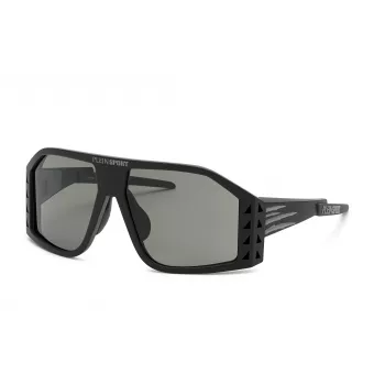 Vyriški akiniai nuo saulės Philipp Plein Sport SSP002-610U28 - Juodas rėmelis, pilki lęšiai 61/15/130 mm