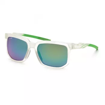 Philipp Plein Sport SSP011-56881Z vyriški akiniai nuo saulės - juodi/pilkas veidrodinis 56mm