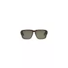PHILIPP PLEIN SPP081-550722 Vyriški akiniai nuo saulės, juodas acetatas, pilki lęšiai, 55/17/145 mm